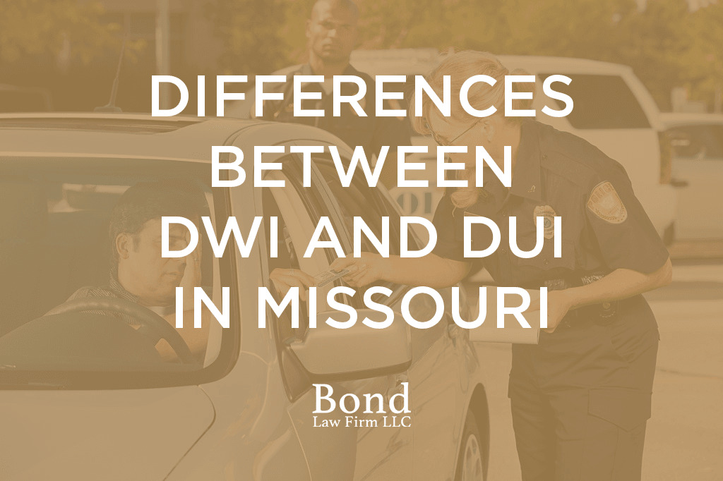 Differences Between DWI and DUI in Missouri